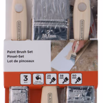 BLACK+DECKER Ecset készlet fa nyéllel 3db (50mm; 38mm; 25mm) thumbnail 2