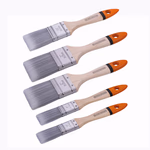 BLACK+DECKER Ecset készlet lapos 5db (2*50mm; 38mm; 2*25mm) minden festékhez, fa nyél thumbnail 1