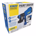 KINZO GARDEN Festékszóró pisztoly fához/fémhez 30x28x14cm 1,7kg thumbnail 1