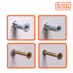 BLACK+DECKER Tipli készlet 60db 8*40mm (BXCHSF7004) thumbnail 3