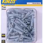 KINZO Tipli készlet 6x30mm 160db