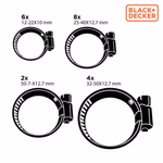 BLACK+DECKER Szorítóbilincs 21db-os szett, 4 méret, (BXCHSF7063) thumbnail 2