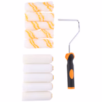 KINZO Festő henger szett 11db-os (1x nyél 5x rövidszőrű henger, 5x szivacshenger ) thumbnail 2