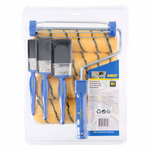 KINZO Festő szett 8db-os (25/38/50mm ecset, festőhenger 4db szivacs) thumbnail 2