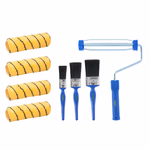 KINZO Festő szett 8db-os (25/38/50mm ecset, festőhenger 4db szivacs) thumbnail 1