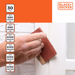 BLACK+DECKER Csiszolópapír 30db-os szett (6 méret) (BXPAAC7006) thumbnail 2