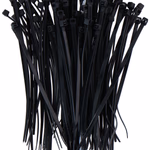 KINZO Kötözőpánt 2,5x100mm fekete 100db thumbnail 2