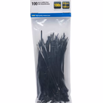 KINZO Kötözőpánt 2,5x120mm fekete 100db