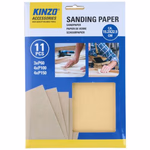 KINZO Csiszoló papír 15x22cm 11db thumbnail 1
