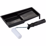 BLACK+DECKER Festőtálca készlet 3db-os (30*14*4cm tálca, 9*24,5cm nyél, 10cm roller) thumbnail 2