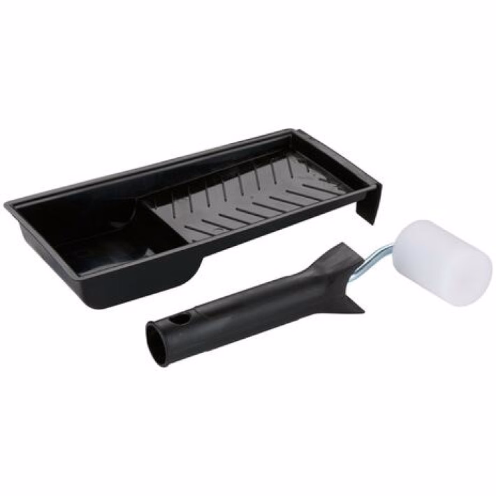 BLACK+DECKER Festőtálca készlet 4db-os (23*10*4cm tálca, 5*19,5cm nyél, 2*5cm roller) - Image 1 of 2