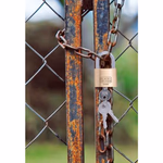 BLACK+DECKER Sárgaréz lakat, normál kengyellel 40mm, 3db kulccsal 2,3x9,7x19,2cm 152gr thumbnail 3