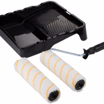 BLACK+DECKER Festőtálca készlet 4db-os (40*29*6cm tálca, 23*33cm nyél, 2*23cm roller) thumbnail 1