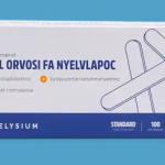 Elysium steril egyesével csomagolt orvosi fa nyelvlapoc - standard - 100 db thumbnail 2