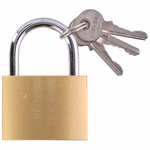 ALL RIDE acél lakat, normál kengyellel 50mm, 3db kulccsal thumbnail 2