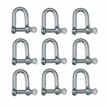 BLACK+DECKER Karabiner szett kengyeles 6db, Ø7mm 150kg teherbírás (BXCHSF7102) thumbnail 3