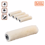 BLACK+DECKER Festőhenger kecskeszőr 100mm*4db 10*2,5*10cm 40g thumbnail 2