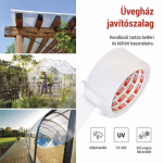 EMOS Javító ragasztószalag polikarbonáthoz és üveghez, 25 m x 50 mm, átlátszó thumbnail 3