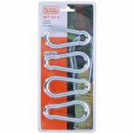BLACK+DECKER Karabiner szett 4db 10x100mm 250kg teherbírás (BXCHSF7107 ) thumbnail 1
