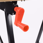 KINZO Munkapad 56x62x76cm ALU+FA összecsukható, anyagbefogóval thumbnail 4