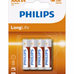 PHILIPS Elem AAA R03 4db Longlife  thumbnail 1