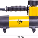 DUNLOP autós mini Légkompresszor, fémházas 7 bar, 96W 12V thumbnail 6
