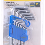 KINZO Imbuszkulcs készlet TORX 13db CRV thumbnail 2