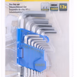 KINZO Imbuszkulcs készlet gömbfejű 13db CRV thumbnail 2