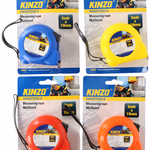 KINZO Mérőszalag 5m 19mm 4szín