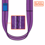 BLACK+DECKER Emelőkötél 1000kg 3m 450gr TÜV thumbnail 1
