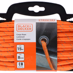 BLACK+DECKER Csomagrögzítő kötél orsón, fényvisszaverős Ø8mm/15m 260gr thumbnail 1