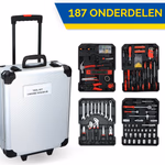 KINZO Szerszám készlet 187db-os, aluminium bőrőndben  thumbnail 2
