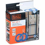 BLACK+DECKER Rögzítőkötél karabinerrel 2db Ø8mm/1,5m TÜV/GS thumbnail 1