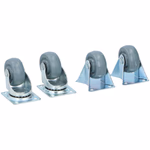 KINZO Bútorgörgő szett 4db, fém váz, TPU kerék, max 30kg/kerék thumbnail 1