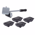 KINZO Bútormozgató szett 4x4 kerék és kerekes emelőrúd, max 600kg thumbnail 3