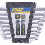 KINZO Csillagvilláskulcs készlet 8db PVC tartóban