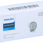 PHILIPS Gombelem 6db PR70/ZA10 Cink Air 1.4V BL hallókészülékbe ZA10B6A/00  thumbnail 2