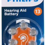 PHILIPS Gombelem 6db PR48/ZA13 Cink Air 1.4V BL hallókészülékbe ZA13B6A/00  thumbnail 1
