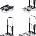 KINZO Kézikocsi összehajtható, max 150kg Alu 710x420x945 thumbnail 4