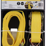 DUNLOP Racsnis heveder 2500kg teherbírás 5m 50mm 2kg TÜV/GS  thumbnail 1