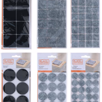 BLACK+DECKER öntapadós csúszásgátló/karcolásvédő, 6 féle, 12-44db/szett (BXCHOT7002) thumbnail 1