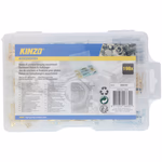 KINZO Csavar, tipli, és akasztó szett tartóban 198db-os thumbnail 2