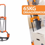 BLACK+DECKER Molnárkocsi 40x41x102cm max. 65kg, összecsukható (BXWT-H200) thumbnail 6