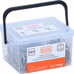 BLACK+DECKER Torx Csavar szett (4 méret), 350 db, PVC dobozban (BXCHSF7001) thumbnail 1