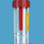 Elysium Steril széklettartály kanállal, csavaros kupakkal, 30 ml thumbnail 2