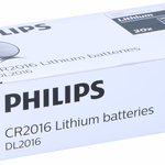 PHILIPS Gombelem 5db CR2016 Lítium 3.0V BL CR2016P5/01B  thumbnail 2