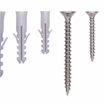 BLACK+DECKER pozdorja csavar és tipli szett (BXCHSF7050) thumbnail 2