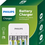 PHILIPS Elemtöltő USB-s, 4 elemhez, +2xAa+2xAAA thumbnail 3