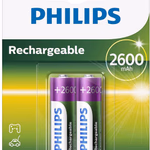 PHILIPS Újratölthető elem AA 2600mAh 2db. 1000+ töltési ciklus thumbnail 2