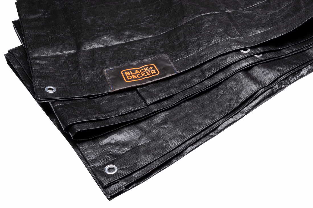 BLACK+DECKER rakomány ponyva 3x4m 1220gr 90gsm - Image 1 of 4
